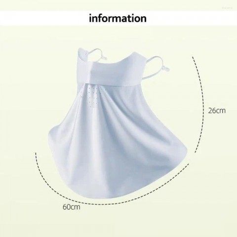 Pashmina Ice Silk Scarf for Women - Thin Breathable Sun Protection