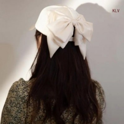 Sunproof Adjustable Silk Baseball Cap with Oversized Bow Knot for Adult Outdoor Activities