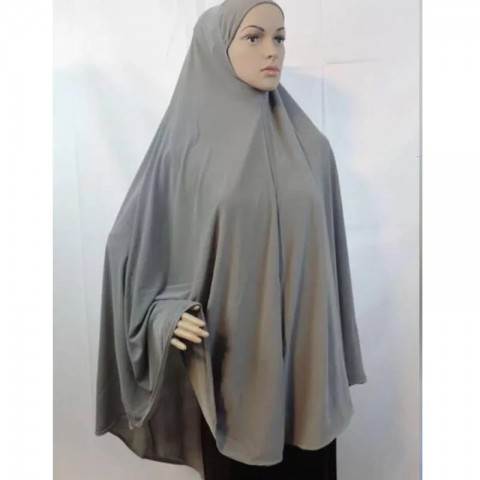Fashionable Gradient Faux Fur Hijab for Girls