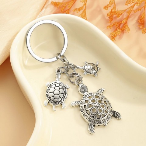 Tortoise Sea Turtle Charm Keychain Set of 20 Unisex Classic Design