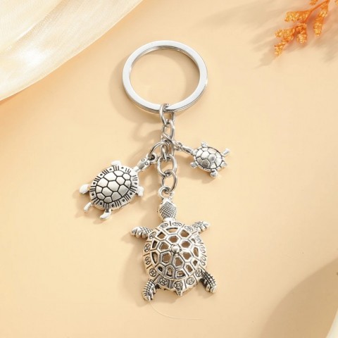 Tortoise Sea Turtle Charm Keychain Set of 20 Unisex Classic Design