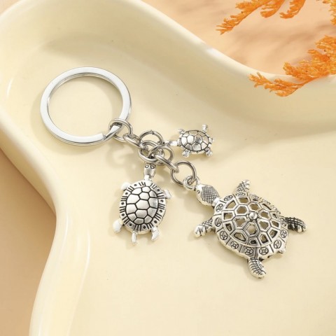 Tortoise Sea Turtle Charm Keychain Set of 20 Unisex Classic Design