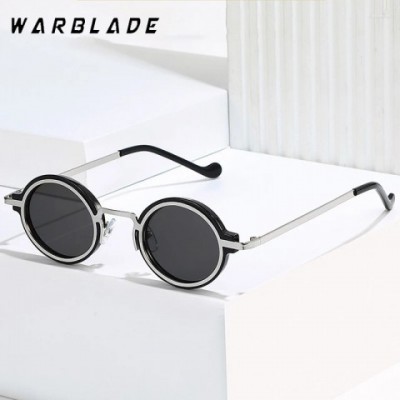 Trendy 2024 Metal Frame Y2K Punk Sunglasses for Men and Women