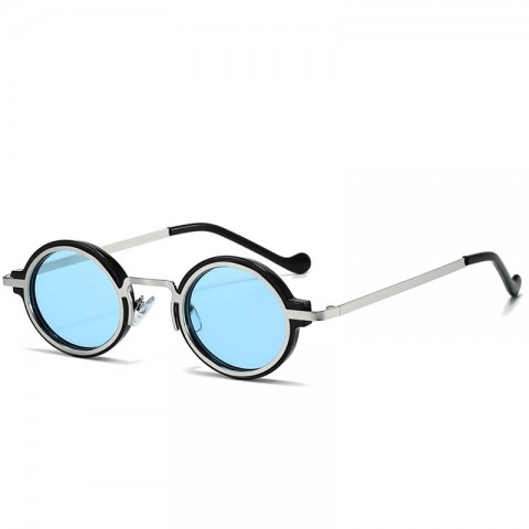 Trendy 2024 Metal Frame Y2K Punk Sunglasses for Men and Women