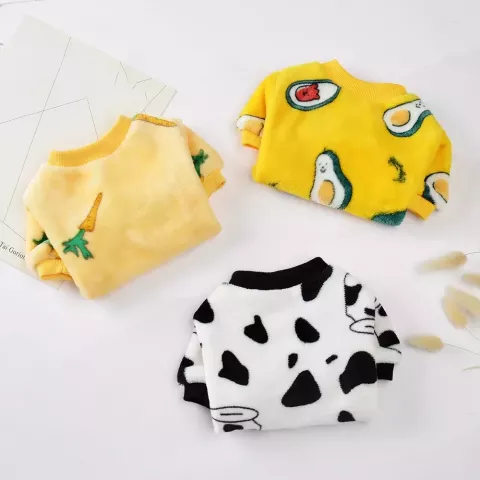 Autumn Winter Warm Fleece Jacket for Small Dogs & Cats