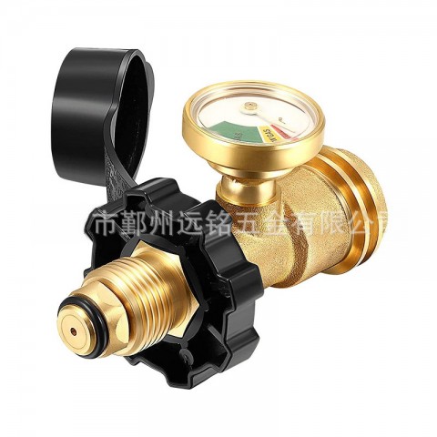 POL to QCC Female Thread ACME Propane Adapter for North American Gas Reducing Valve