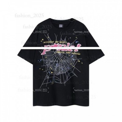 Spider Shirt Men's Cotton Breathable Crew Neck Tee