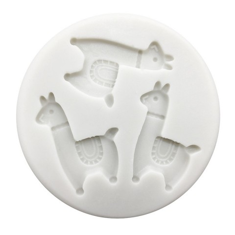 Alpaca Silicone Mould for Cake Decorating with Eco-Friendly Design