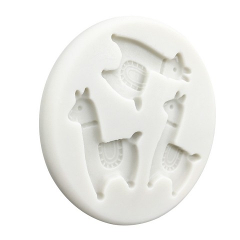 Alpaca Silicone Mould for Cake Decorating with Eco-Friendly Design