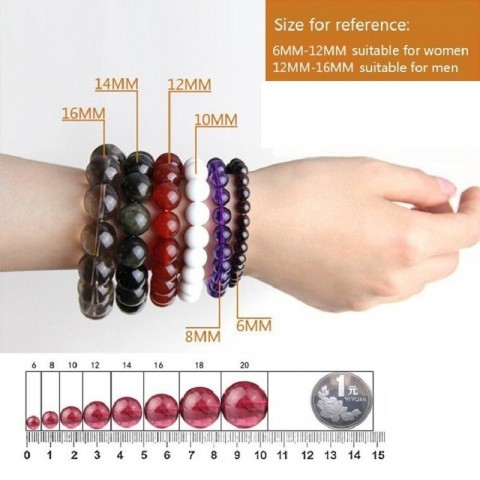 Natural Black Obsidian Brave Troops PiXiu Charm Bracelet for Men and Women