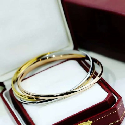 Luxury Alphabet Bangle Bracelet for Women