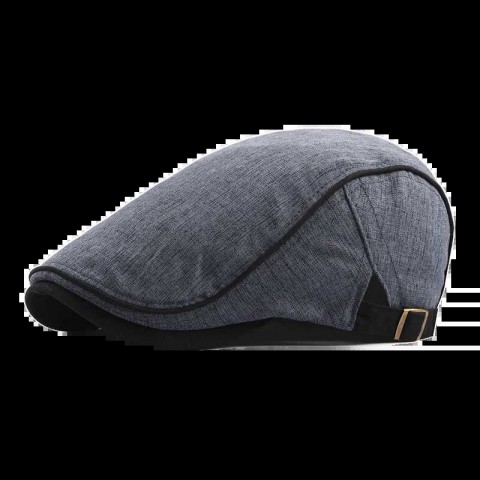 Q240815 Women's Fashion Cotton Ball Cap - Summer Ivy Flat Hat