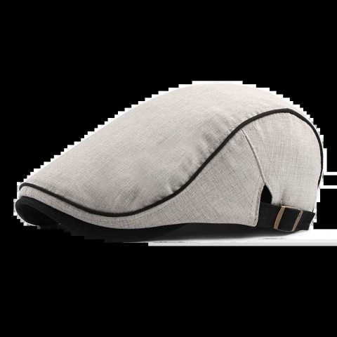 Q240815 Women's Fashion Cotton Ball Cap - Summer Ivy Flat Hat