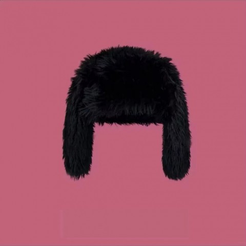 Y2K Vintage Rabbit Ears Women's Warm Beanie Hat