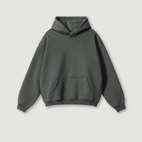 Unisex Classic Winter Oversized Hoodies & Pants Set - Loose Fit & Detachable Hat