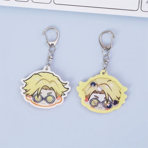 Anime Jujutsu Kaisen Acrylic Keychain - Gojo Satoru & Geto Suguru - Boys Fashionable Shake Toys