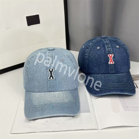 2025 Spring Summer Unisex Cotton Baseball Hat with Little Peach Heart Embroidery