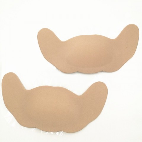 Butterfly Push Up Bras for Women - Invisible Front Lacing, Free Stick, 2 Colors Black/Nude, 2 Sizes