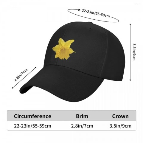 Daffodil Luxury Ball Cap for Women and Men