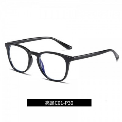 Anti-Blue Light Sunglasses Frames Unisex Paisley Black TAC Lenses