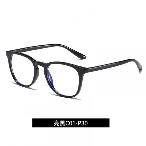 Anti-Blue Light Sunglasses Frames Unisex Paisley Black TAC Lenses