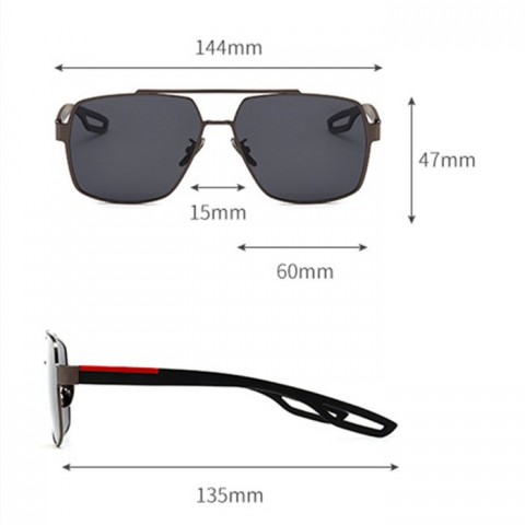 Premium 2022 Retro Summer Beach Sunglasses for Men and Women with Anti-Glare Protection