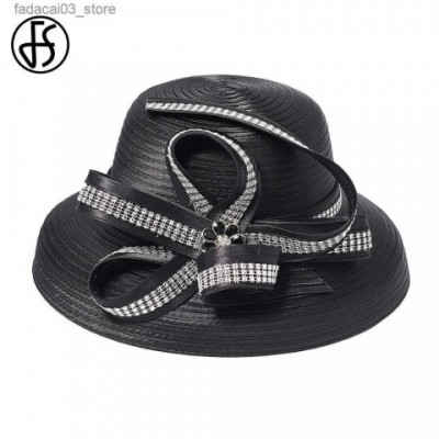 Elegant Wide Brim Hats & Bucket Hats for Ladies with Flowers, Z250321