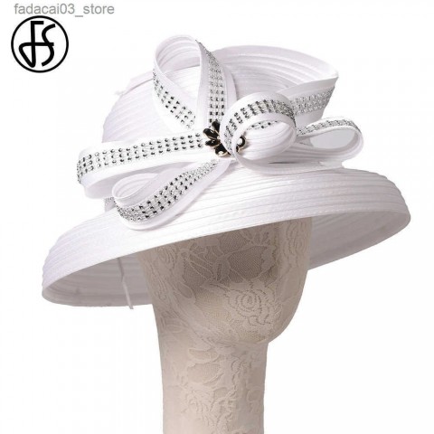 Elegant Wide Brim Hats & Bucket Hats for Ladies with Flowers, Z250321