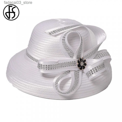 Elegant Wide Brim Hats & Bucket Hats for Ladies with Flowers, Z250321