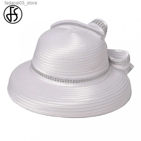Elegant Wide Brim Hats & Bucket Hats for Ladies with Flowers, Z250321