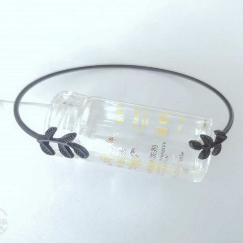 Silver Feather Bangles for Women with Leaf Charm