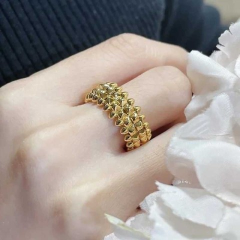 Luxury Classic 925 Silver Band Ring - Wide Heart Design for Women - Elegant Party Jewelry J250217