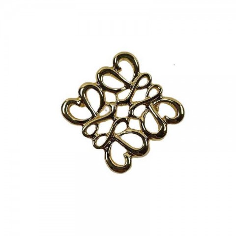 Luxury Designer Brooches - Topbrooch Women Unisex Classic Gold Plated
