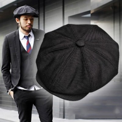 Retro Gatsby Beret Hat for Men and Women, Universal Casual Silk Cap 241019