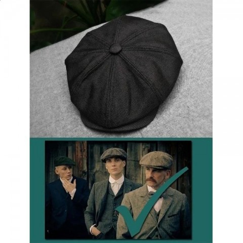Retro Gatsby Beret Hat for Men and Women, Universal Casual Silk Cap 241019