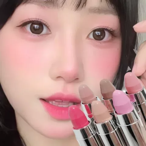 Blush Stick Cream - 6 Colors Matte Cheek Rouge for Face Contouring & Multi-use Lip & Eye Makeup