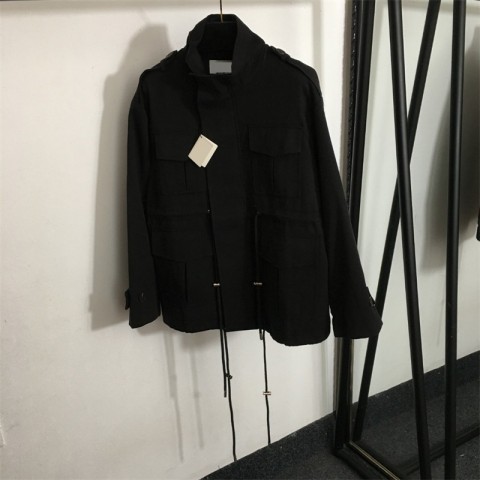 Casual Women's Trench Coat - Autumn Long Sleeve Cotton Blend Outerwear