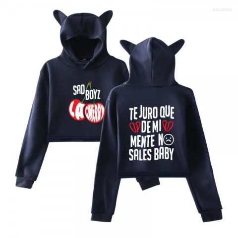 Men's Unisex Four Seasons Comfortable Hoodie Sweatshirt CHERRY