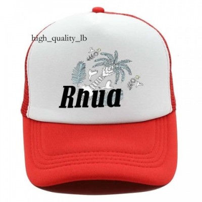 Rhudehat Unisex Designer Green Ball Cap with Mesh Patchwork