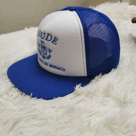 Rhudehat Unisex Designer Green Ball Cap with Mesh Patchwork