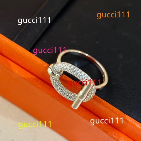 MZYK Top Design Silver Pig Nose Band Ring with Diamond for Women