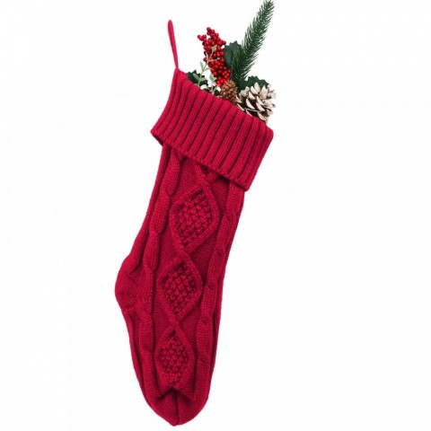Christmas Gift Embroidered Wool Socks for Men and Women