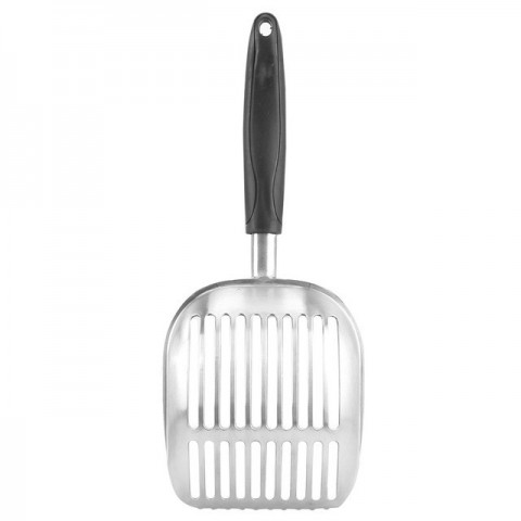 Durable Pet Cleaning Tool - Metal Scoop for Cat Litter & Dog Waste