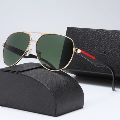 Luxury Polarized Oval Sunglasses for Men and Women - High-Quality Designer Shades