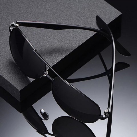 Luxury Polarized Oval Sunglasses for Men and Women - High-Quality Designer Shades