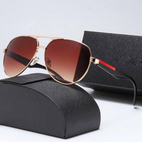 Luxury Polarized Oval Sunglasses for Men and Women - High-Quality Designer Shades