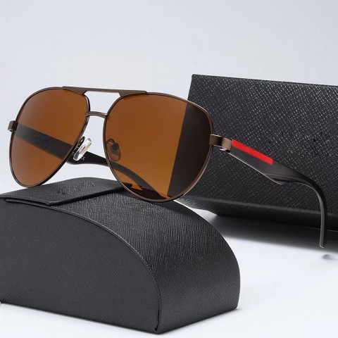 Luxury Polarized Oval Sunglasses for Men and Women - High-Quality Designer Shades