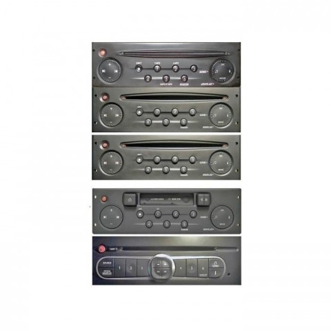 Renault HiFi Sound Bluetooth Upgrade Cable - CD06 8pin 6pin AUX Kit