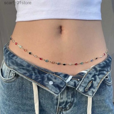 Waist Chain Jewelry for Women with Rhinestone and Metal - Sweet Romantic Fashion Accessory
