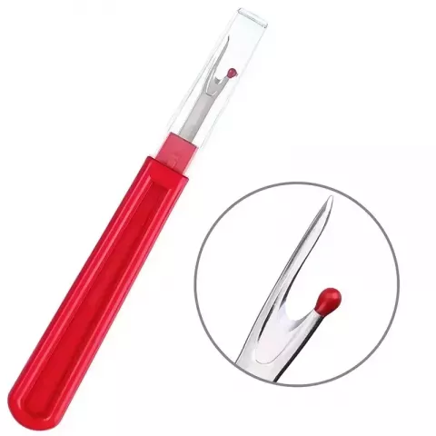 Sewing Seam Ripper Tool Set 4-Piece Unpicker Kit with Trimming Scissors